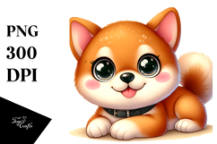cute Shiba Inu PNG Product Image 1