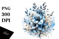 Shiny Lobelia Art Clipart Product Image 3