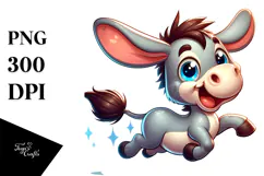 Silly Cartoon Bear with Smirk and Smiling Eyes PNG Product Image 1