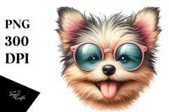 Detailed Whimsical Funny Cute Puppy | Clipart Product Image 3