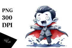 Funny Vampire, Transparent PNG Product Image 1