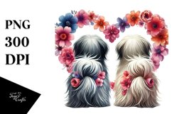 Flower Havanese Sticker Product Image 1