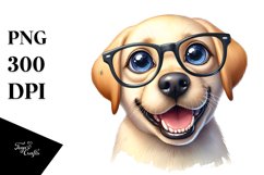 Laborador with es | Watercolor Clipart Product Image 3