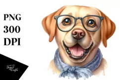 Caricature-Like Big Teeth,Happy Labrador | Clipart Product Image 3
