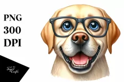 Caricature-Like Big Teeth,Happy Labrador | Clipart Product Image 3