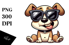 Silly Cartoon Dog PNG Product Image 1