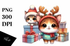 Cool Kitten with Cool Haircut PNG Product Image 3