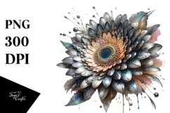 Detailed Shiny Gerbera Shiny Metallic Product Image 3