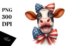 Caricature-Like Cow Portrait | Clipart Product Image 3