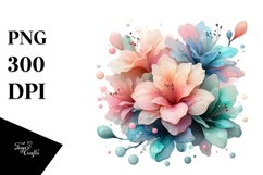 Abstract Glossy Azalea | Clipart Product Image 1