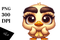 Funny Duck, Centered PNG Product Image 1