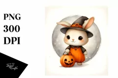 Cute Baby Rabbit Standing, Transparent PNG Product Image 3