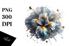 Abstract Iris PNG Product Image 1