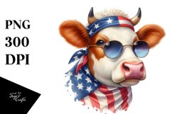 Funny Cow Portrait | Clipart Product Image 1