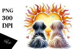 Sun Havanese Sticker Product Image 1