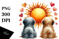 Sun Havanese Sticker Product Image 1