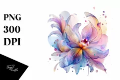 Vibrant Orchid Made of Transparent Product Image 3