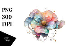 Colorful Glossy Tulip PNG Product Image 1