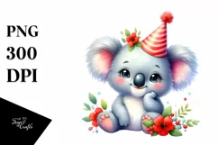 Colorful Baby Hummingbird Party Hat Clipart Product Image 3