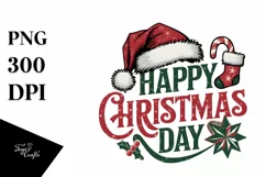 Happy Christmas Day Christmas Png Product Image 1