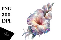Shiny Gladiolus PNG Product Image 1