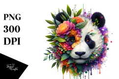 Vibrant Panda Flower, Transparent PNG Product Image 1