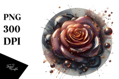 Abstract Rose, PNG Product Image 1