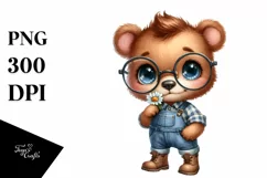 Baby Bear es Farm | Sublimation | Clipart Product Image 1