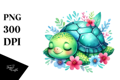Sleeping Moon Sticker Clipart Product Image 1