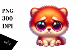 Colorful Funny Pomeranian Clipart Product Image 1