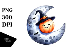 Simple Funny Halloween Clipart, High-Res PNG Product Image 1