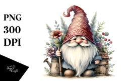 Vintage Gnome, Transparent PNG Product Image 1