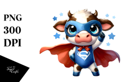 Silly Cow with Superhero Cape Product Image 1