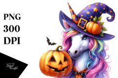 Unicorn Halloween | Clipart Product Image 1