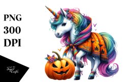 Unicorn Halloween | Clipart Product Image 3
