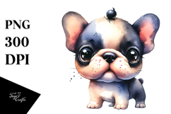Expressive French Bulldog PNG Product Image 1