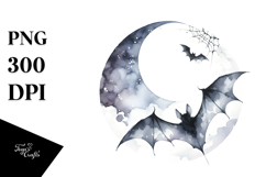 Very Simple Bat, High-Res PNG Product Image 1
