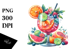 Cocktail Creative View from Back PNG Product Image 1