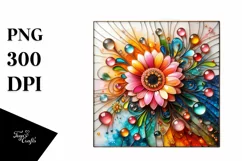Watercolor Luxury Flower Splash Clipart Product Image 1