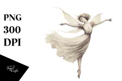 Vintage Dancing Fairy, High-Res PNG Product Image 1