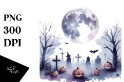 Simple Halloween Eerie Echoes Clipart Product Image 3