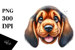 Baby Bloodhound, Transparent PNG Product Image 1