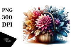 Abstract Large Dahlia Artistic | Clipart Product Image 1