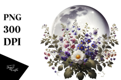 Simple Nightshade Digital Painting PNG Product Image 1