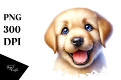 Crazy Labrador Retriever PNG Product Image 1
