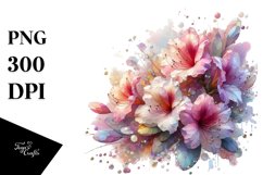 Pastel Rhododendron | Clipart Product Image 3