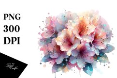 Pastel Rhododendron | Clipart Product Image 3