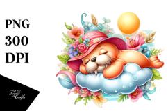 Cloud Walrus Summer Baby Clipart Product Image 1