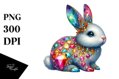 Diamond Bunny Painting PNG Product Image 1
