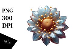 Glossy Sunflower with Golden Insertions Product Image 3